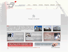 Tablet Screenshot of gpsindustriales.com